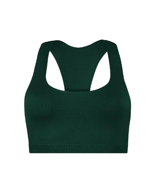 ELATED Bra Top | Dark Green