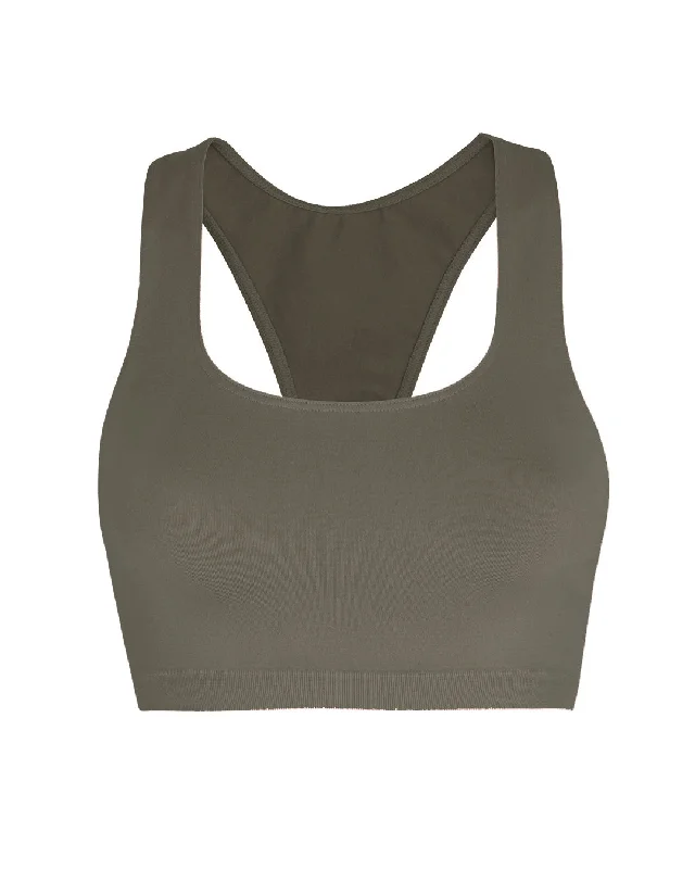 ELATED Bra Top | Muddy Grey