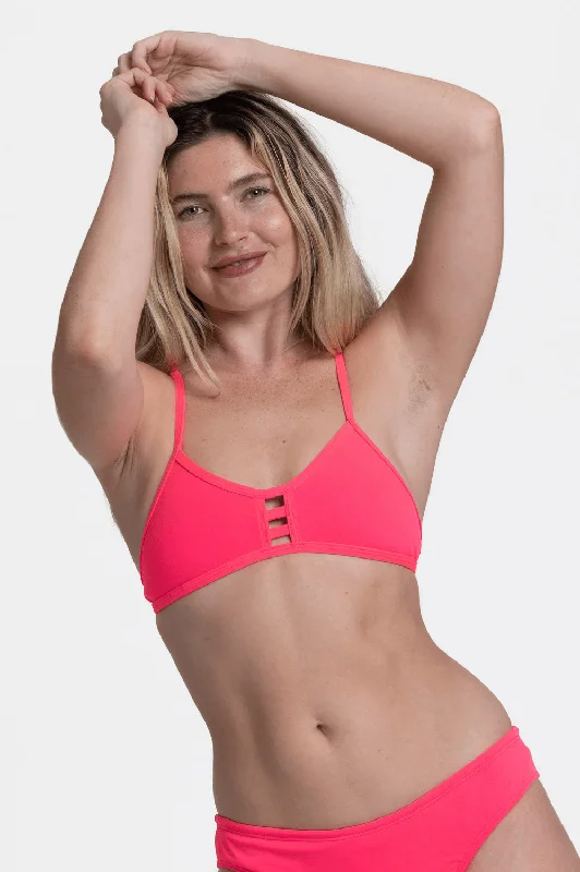 Tomcat Bikini Top - Hot Pink