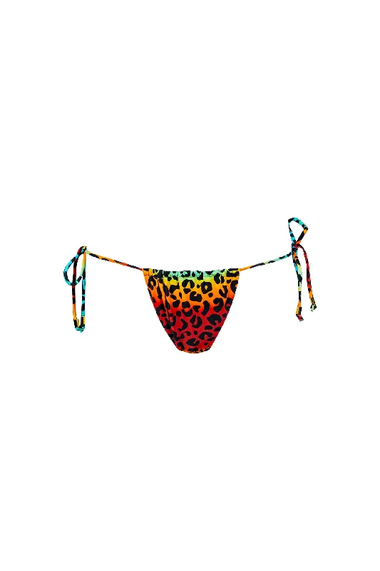 Cheetah Paradise Tie Side Adjustable Bottom