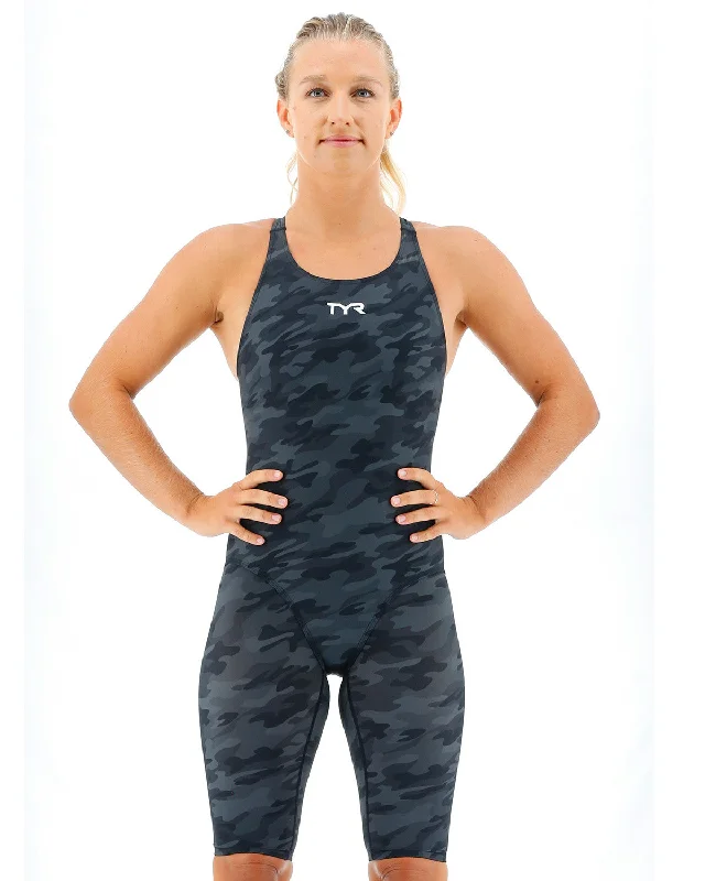 TYR Women's Thresher Camo Open Back