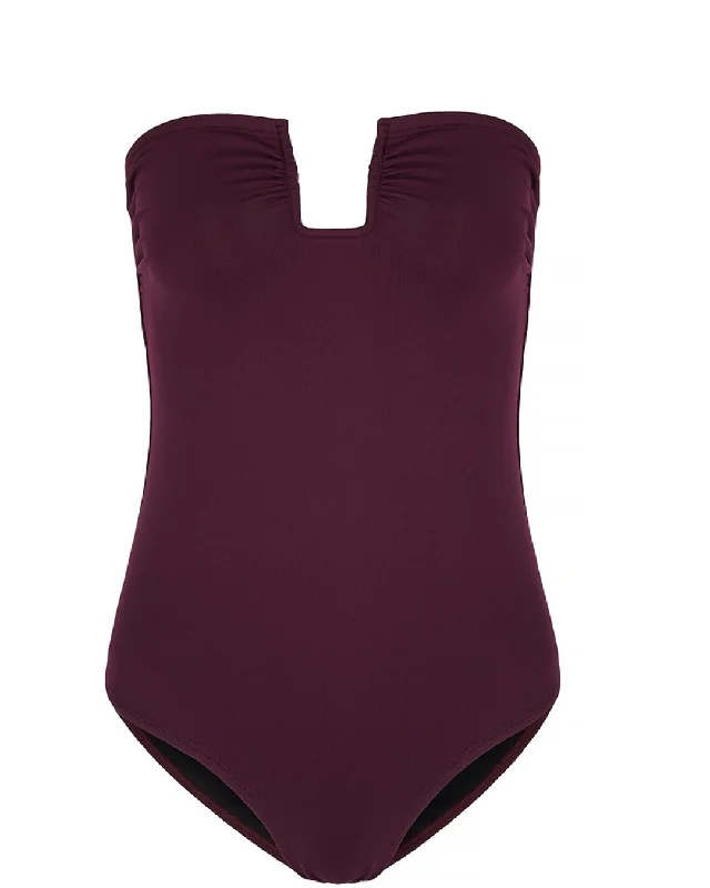 FORTE DEI MARMI Swimsuit | Wine