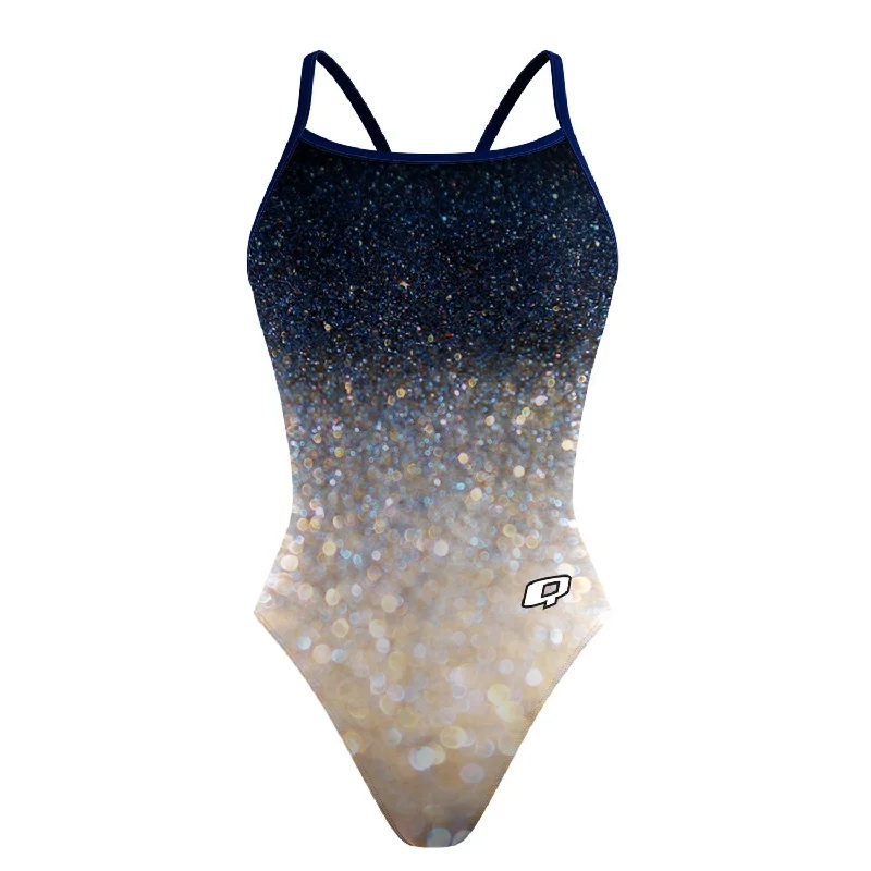 Glitter Bomb - Sunback Tank Swimsuit