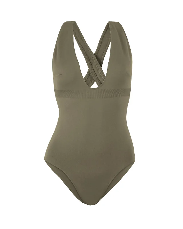 ILLUMINATE Body Swimsuit | Olive