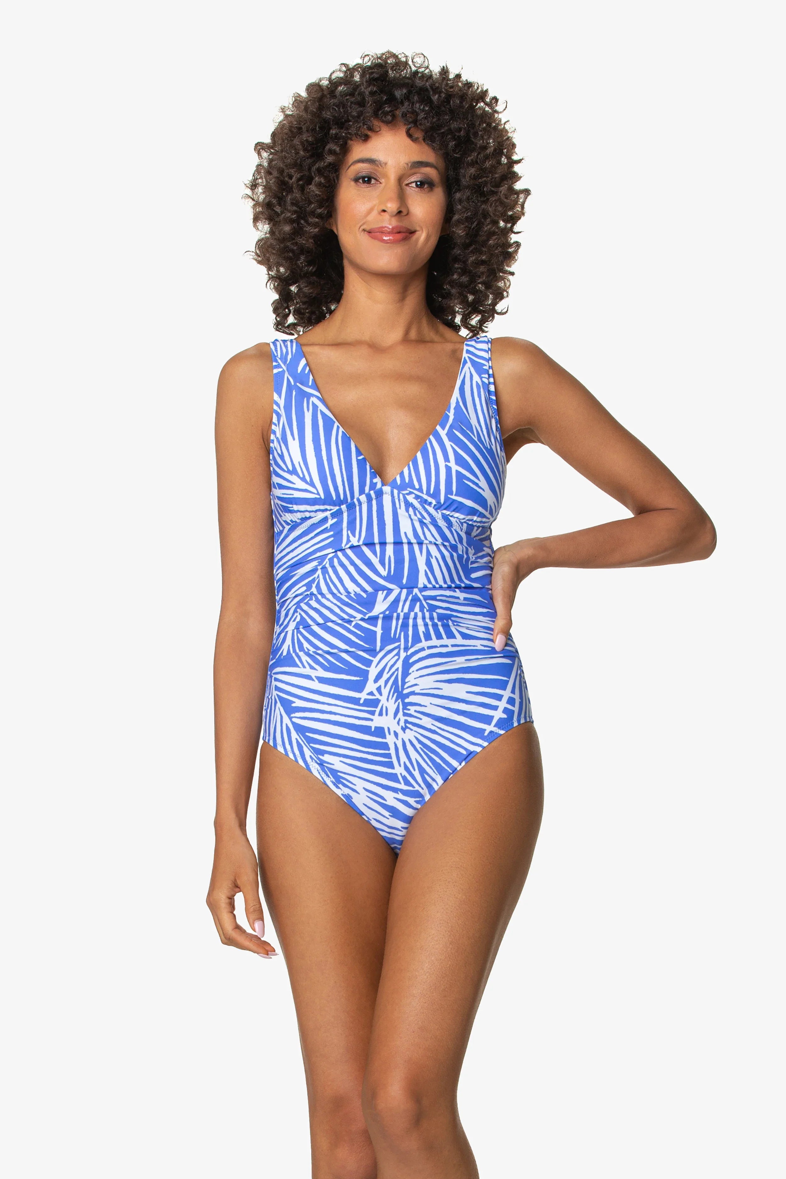 Olivia One-Piece  |  South Seas Blue Periwinkle