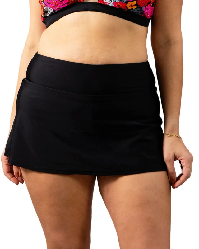 Plus - Skirted Bottom Black