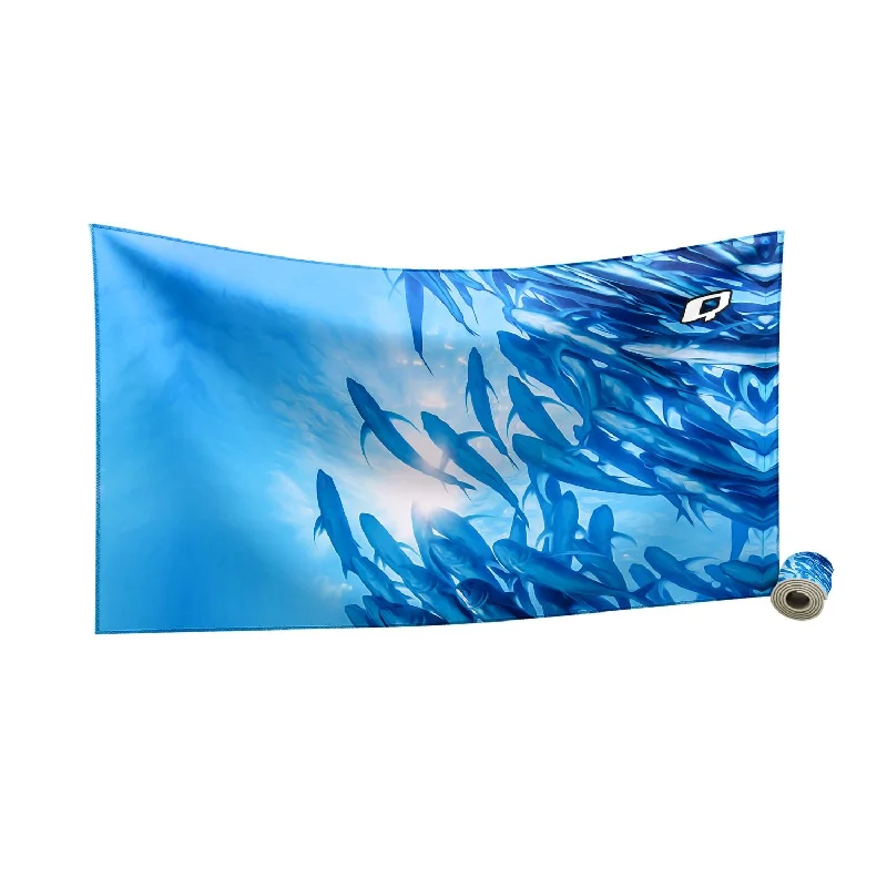 Poissons Libres Microfiber Swim Towel