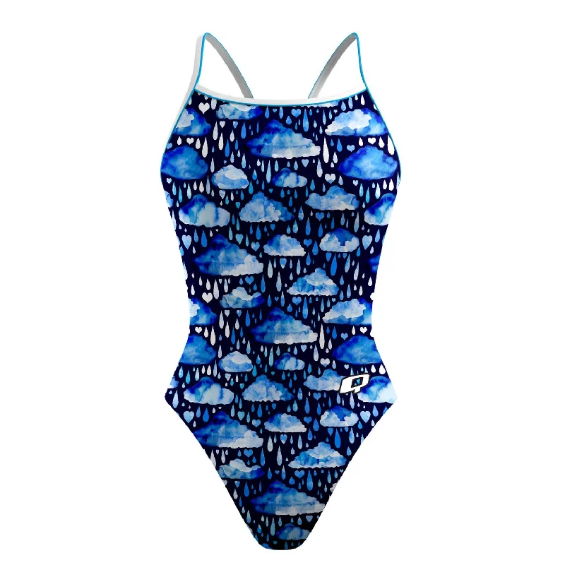 Rainy Day - Sunback Tank Swimsuit