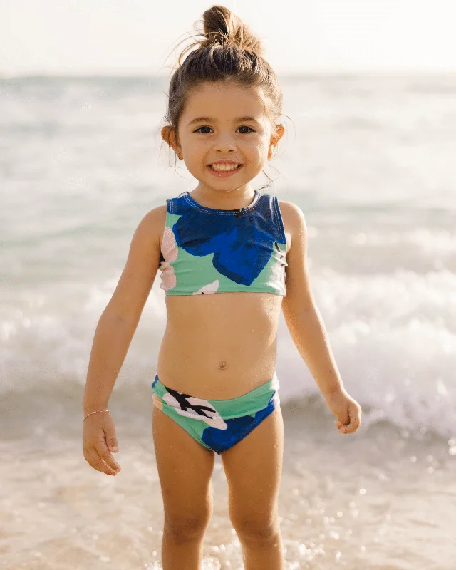 Sea Floral Kids Mini Two Piece Set