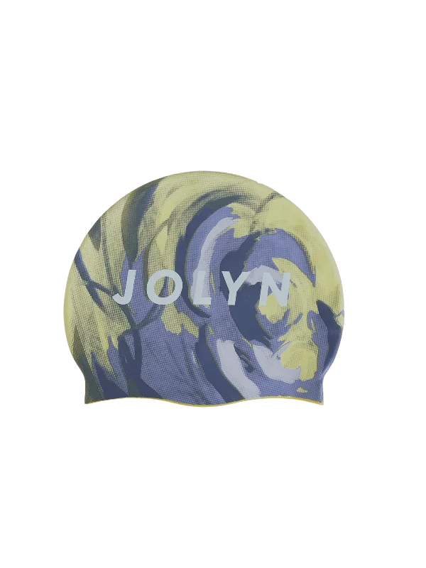 Silicone Swim Cap - Marble