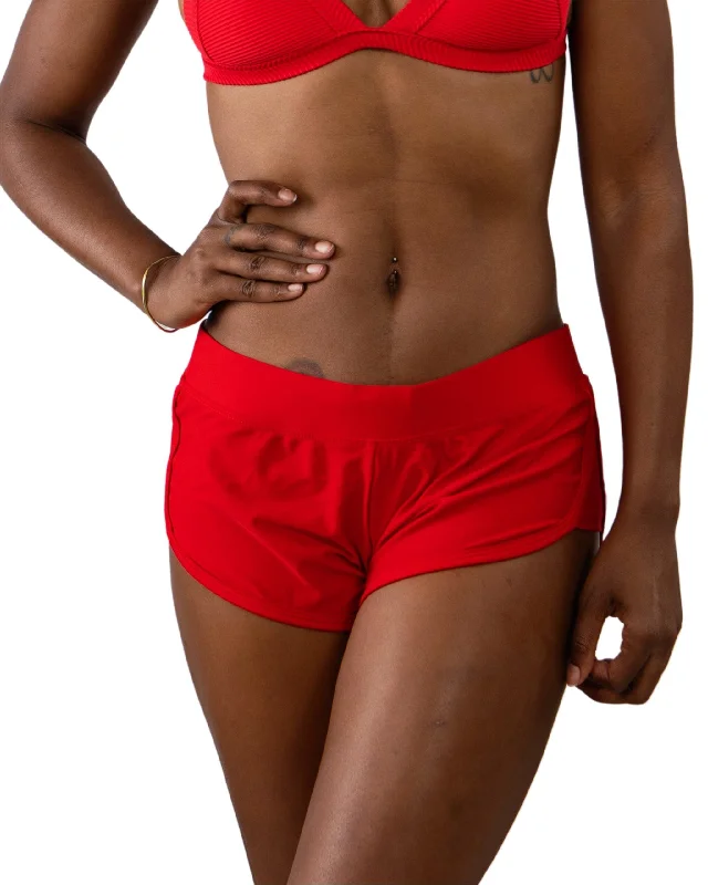 Solid Cherry Women´s Shorts Bottom