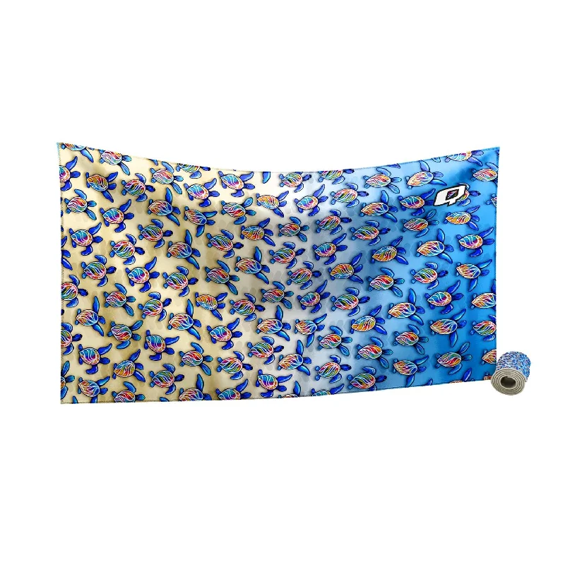 Turtle Trot Microfiber Swim Towel