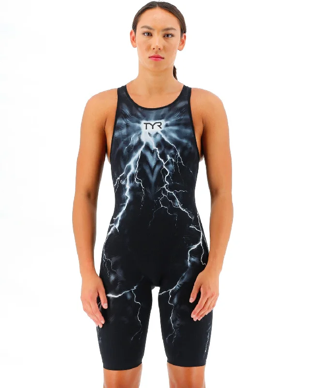 TYR Women's Venzo Phantom Oblivion Open Back Tech Suit